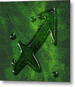 Green Sagittarius Metal Print