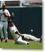 Gregor Blanco And Billy Burns Metal Print