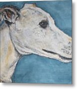 Greyhound I Metal Print