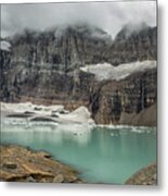 Grinnell And Salamander Glaciers, Soon Things Of The Past Metal Print