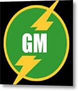 Groomsmen Gm Logo Metal Print