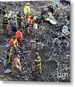 Ground Zero On 3-17-02 Metal Print