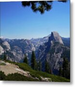 Half Dome In Yosemite Metal Print