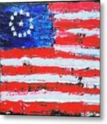 Happy Fourth Of July Metal Print