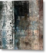 Harmony - Neutral Color Tones Modern Abstract Painting Metal Print