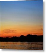 Harmony Of  Amazing Sunset Metal Print