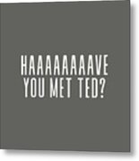 Have You Met Ted Metal Print