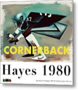 Hayes 1980 Metal Print