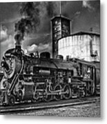 Heading Out Of The Station Metal Print