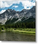 Headwaters Of The Elbow River Metal Print