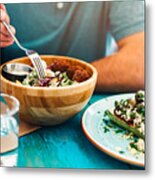 Healthy food for lunch Metal Print