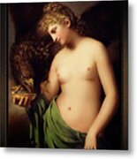 Hebe Offering Cup To Jupiter By Gaspare Landi Fine Art Old Masters Reproduction Metal Print
