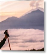 Hiker Metal Print