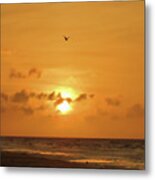 Holden Beach Sunrise Metal Print