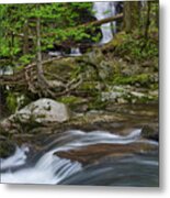 Honey Cove Falls 3 Metal Print