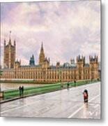 House Of Parliament London Metal Print