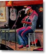 Hudson's Bar Singer Metal Print