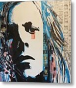 Hunky Dory Bowie Metal Print