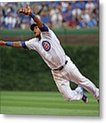 Hunter Pence And Addison Russell Metal Print
