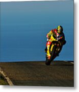 Ian Hutchinson Tt 2012 Metal Print