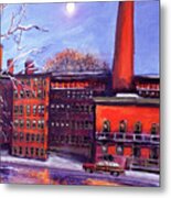 Icy At Waltham Watch Factory Metal Print