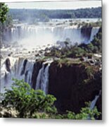 Iguacu Waterfalls Metal Print