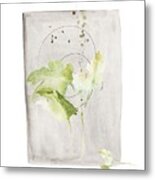 Ikebana Zen 3 Metal Print