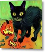 I'm Not Scared Of Halloween Metal Print