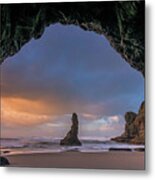 In The Grotto Metal Print