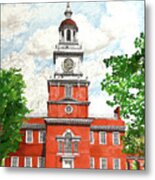 Independence Hall Metal Print