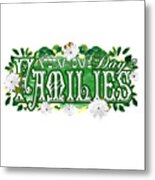 International Day Of Families Holiday Celebration Metal Print