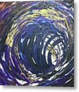 Into The Void Questing For Vision Flow Codes Metal Print