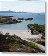 Irland Beach Kerry County Metal Print