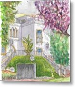 Isola Bella Townhouses, West Hollywood, California Metal Print