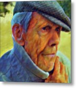 Italian Elder Metal Print