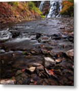 Ithaca Falls Fall 2020 Metal Print