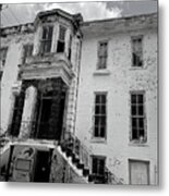 Its History Is A Mystery Bw Metal Print