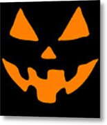 Jack-o-lantern Pumpkin Halloween Metal Print