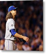 Jacob Degrom And Jorge Soler Metal Print