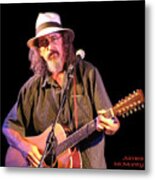 James Mcmurtry Live On Stage Metal Print