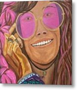 Janis Joplin Metal Print