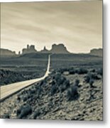 January 2022 Monument Valley Metal Print