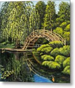 Japanese Garden Metal Print