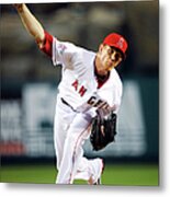 Jered Weaver Metal Print