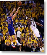 Jermaine O'neal And Blake Griffin Metal Print
