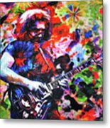 Jerry Garcia - Grateful Dead - Original Painting Print Metal Print