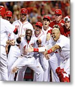 Joey Votto Metal Print