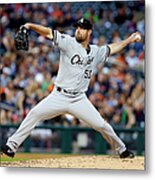 John Danks Metal Print