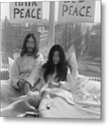 John Lennon And Yoko Ono, 1969 Metal Print