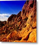 Joshua Tree Rocks Metal Print